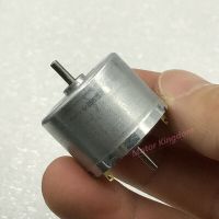 ชิ้นส่วนวงจรไฟฟ้าของเล่นแบบทำมือเพลา2มม. Motor Listrik กลมขนาดเล็ก24มม. RF-310 DC 12V-24V 8500RPM