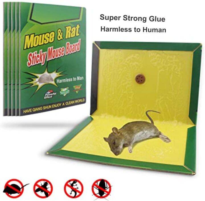 Mouse Catcher Trap Rat Terminator Rat Glue Board Mouse Trap Sticky ...