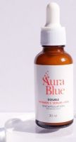 ♥(1ขวด)♥Aura Blue ออร่าบลู ของแท้ Double Vitamin C Serum+HYA เซรั่มดับเบิ้ล วิตามินซี+ไฮยา ขนาด30มล.