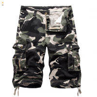 IUM Men S Camouflage ขนาดใหญ่หลวมสบายๆ Multi-Pocket Tooling กางเกงขาสั้นสบายผู้ชาย Camouflage ขนาดใหญ่หลวม Casual Multi-Pocket Tooling สบายสำหรับเดินทางกลางแจ้งกางเกงขาสั้น Casual Multi-Pocke