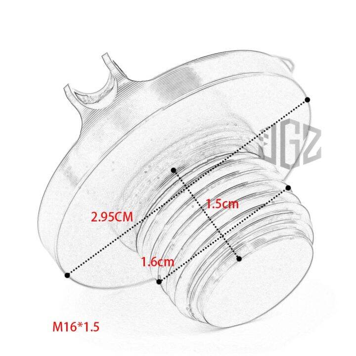 m16x1-5-motorcycle-cnc-aluminum-engine-oil-filter-cap-cover-screw-bolt-for-ktm-duke-125-2011-2019-200-2012-2015-390-2013-2019