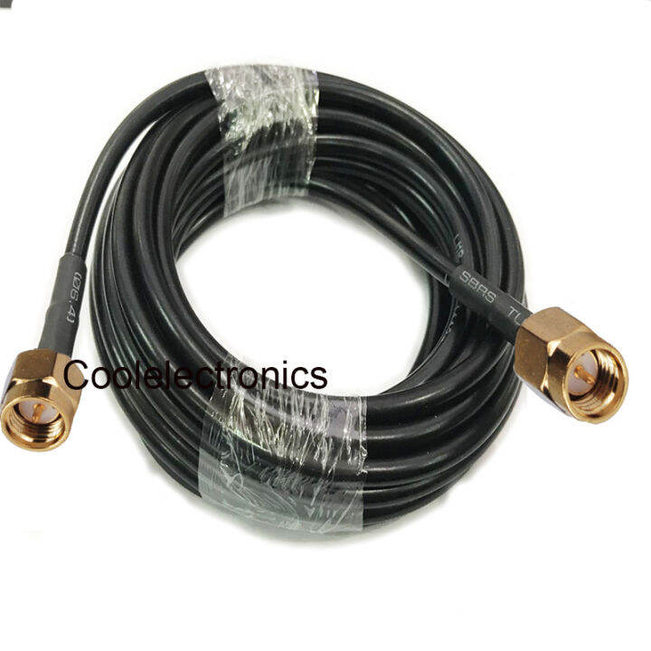 sma-male-plug-to-sma-male-rf-connector-lmr195-pigtail-coaxial-coax-cable-50ohm-50cm-1-2-3-5-10-15-20-30m