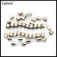 ✇✻ 100pcs 5x20 Glass Fuse Fast Fuse Not Fuse Kit 250V 1A 2A 3A 4A 5A 6A 8A 10A 20A Quick Blow 5x20mm Hot