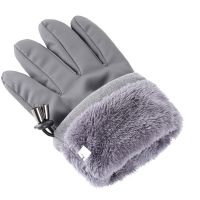 Men Warm Gloves Winter Windproof Finger Gloves Non slip Sports Cycling Gloves Outdoor Touch Screen Full Finger Gloves