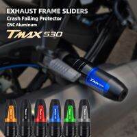 แผ่นเลื่อนเครื่องป้องกันการกระแทกกรอบกันชนสำหรับ Tmax530 Tmax T-MAX 530 2012-2021 2017 2016 2015 2014รถจักรยานยนต์