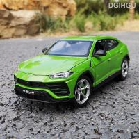 WELLY 1:24 Lamborghini Urus SUV Off Road รถชุดหัตถกรรมตกแต่งคอลเลกชันของเล่นเครื่องมือของขวัญ