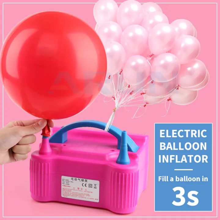 Electric Air Balloon Pump Inflatable Ball Double Air Pump Balloon