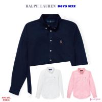 RALPH LAUREN SLUB LINEN-COTTON SHIRT (BOYS SIZE 8-20 YEARS)