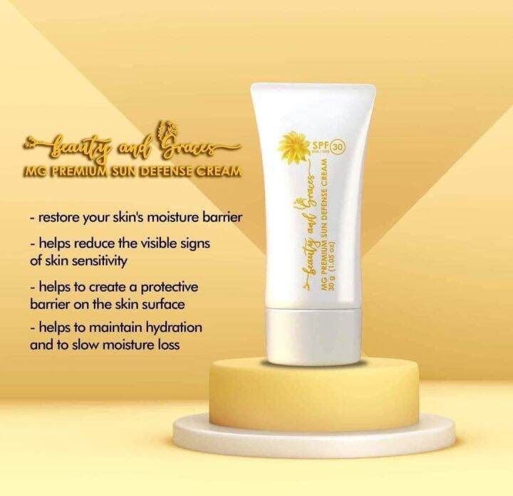 MG Beauty and Graces Premium Sun Defense with SPF30 | Lazada PH