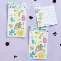 Care Bears Cute&amp;Cuddly-Small Sticker  สติ้กเกอร์ Summer Vibe