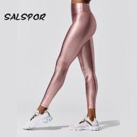 CWSALSPOR Bronzing Leggings ผู้หญิงเซ็กซี่เอวสูงผอม Push Up ยิมเสื้อผ้าออกกำลังกายการออกกำลังกายเลคกิ้งกางเกง3XL