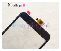 Novaphopat เซ็นเซอร์หน้าจอสัมผัสสีดำสำหรับ BQ-5515L BQ เปลี่ยนหน้าจอสัมผัสเร็วแผงแก้วดิจิตอล + ติดตาม