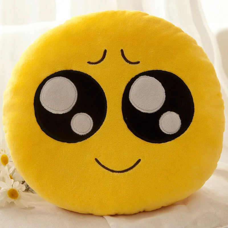 Large Pillow Emoji Pillow Super Cute Plush Toy Doll Pillow Smiley ...