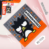 ของแท้ 100% Sanrio Towel  ผ้าขนหนู เช็ดหน้า ลิขสิทธิ์ Bad badztmaru XO-1704 ขนาด 12x12 นิ้ว