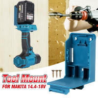 ONEVAN 2-IN-1อุปกรณ์ยึดแบตเตอรี่กรณีแขวนสำหรับ Makita/DEWALT/Milwaukee M18 18V ชั้นเก็บเครื่องมือแบตเตอรี่ขาตั้ง