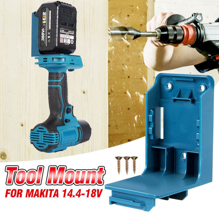 1/5 Pack Power Tool Battery Mount Holder 2In1 Stand For Makita/DEWALT