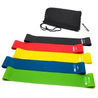 【CW】 30cm Resistence Band Rubber Resistance Bands Set Elastic Sport Workout Pilates Exercise for Gym
