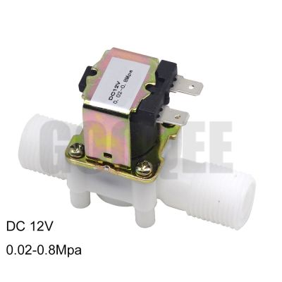 ۩ 1/2 quot; Plastic Solenoid Valve 12V 24V 220V Magnetic Washing Machine Dispenser Drinking Water Pneumatic Pressure Controller Switch