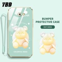 เคสโทรศัพท์ YBD สำหรับ  Samsung Galaxy J4 Plus J4+ J2 Prime J3 J5 Pro 2017 J330 J5 Prime J530 Grand Prime Plus J2 ACE G530 G532 J415ไล่ระดับสี J415หมีรุนแรงการ์ตูนเคสโทรศัพท์กันกระแทกพร้อมเลนส์คลุมทั้งหมดป้องกันกล้องเปลือก