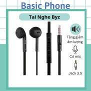 Tai nghe nhét tai BYZ S389 âm thanh chất lượng hỗ trợ micro jack cắm 3.5mm