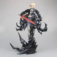 {{ONE}}33ซม. Fatestay Night อะนิเมะเซ็กซี่รูป King Black Saber Huke Ver. Sexy Action Figure The King Black Dress Saber Figure ของเล่น