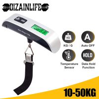 Portable Digital Luggage Weight Scale 10g-50kg LCD Display Pocket Electronic Scale Balance Suitcase Travel Baggage Weight Tool USB Hubs