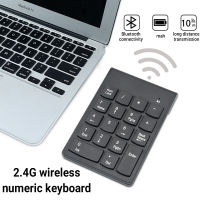 ส่งมาจากเมืองไทย 2.4G แป้นพิมพ์ตัวเลข คีย์บอร์ดไร้สาย คีย์บอร์ด 18 คีย์ เหมาะสำหรับแล็ปท็อป