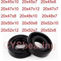 2 Buah 20Mm TC NBR Oil Seal Nitrile Shaft Skeleton Gasket Radial 20X45X10 20X45X8X7 20X47X10 20X47X12 20X47X7 20X47X8 20x52x10Mm