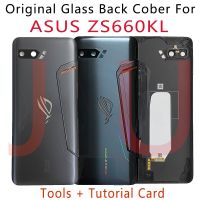 สำหรับ ASUS ROG Phone 2 ZS660kl Zs660kl ฝาหลังปิดโทรศัพท์หลังปลอกหุ้มช่องหลังหน้าต่างเคส