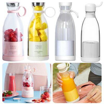 （HOT NEW）เครื่องปั่นน้ำผลไม้แบบพกพาเครื่องปั่นแบบชาร์จ USB 1400 MahWaterproofBlender เครื่องคั้นน้ำสำหรับห้องครัวที่บ้าน