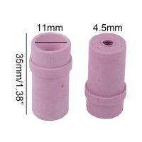 ۩ Nozzle Tip 10Pcs Ceramic Pink Strong Wear Resistance Metallurgical Casting Marble Engraving Surface Sandblasting