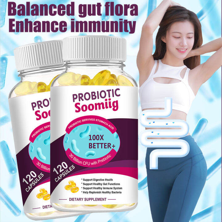 Probiotic capsules help promote intestinal peristalsis, balance ...