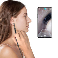 เครื่องมือทำความสะอาดหู HD Visual Earwax ช้อน Earpick Otoscope With Mini Camera Pen Ear Care In-Ear Cleaning Endoscope For Kids