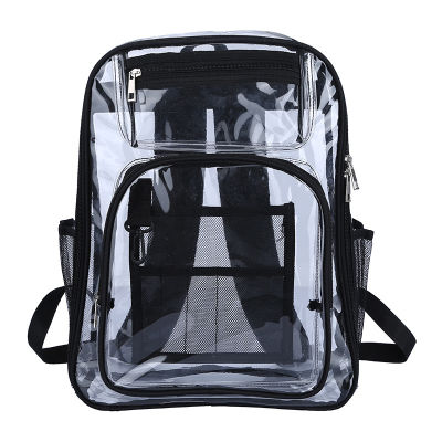 กระเป๋าเป้สะพายหลังกระเป๋านักเรียนความจุสูงทำจากพีวีซีกระเป๋าเป้สะพายหลังพีวีซีแบบข้ามพรมแดนจาก Amazon