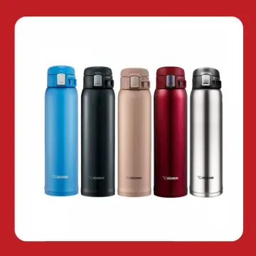 Zojirushi Water Bottle Drink Directly [one-touch Open] Stainless Mug 600ml Navy SM-SF60-AD