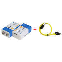 【Free-delivery】 【Hot demand】 【Support-Cod】 USB ลิเธียม Li-Ion 9V 1000MAh USB GTF สำหรับ Mainan Remote Control ลดการจัดส่ง