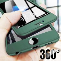 Luxury 360 Full Body Cover for iPhone 11 Pro Max XR XS X Cases with Tempered Glass Case for iPhone SE 2020 8 7 6 6S Plus 5 5S SE