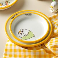 Kitchen Soup Serving Dinner Plates Set Ceramic Tableware Charger Plate Sets Dinnerware Salad Dishes Platos Vajilla Cutlery Set