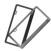 【YF】卐  License Plate Frame Carbon Pattern