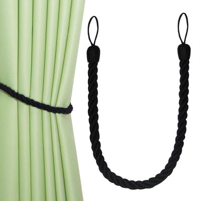 【cw】 1Pc Braid Curtain Ropes Holder Tiebacks Room Accessories Window Drape Holdbacks Buckle Hanging Rope Curtains Decoration ！