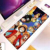 Anime One Piece Cartoon Mousepad HD Printing Computer Gamers Locking Edge Non-slip Mouse Pad XXL90x40cm Keyboard PC Desk Pad