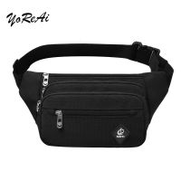 Waist Bag Outdoor Running Bag Pack Travel Phone Belt Bag Pouch for Men Casual Shoulder Crossbody Bag Unisex Hip Bag Fanny Pack Running Belt