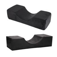 2 Pcs Professional Eyelash Extension Pillow Special Flannel Salon Use Memory Beauty,for Eyelash Extension