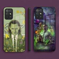 【อิเล็กทรอนิคส์ Nana Ko 】เคสสำหรับหัวเหว่ย P40 P50โทรศัพท์สีดำ Loki P9 P20 Smartp Z Pro Plus 2019 2021และเคสโน้ตบุ๊คหลากสีกระจกเทมเปอร์