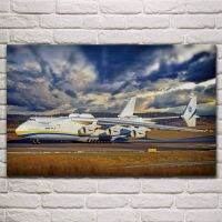 Largest an 225 antonov super cargo plane aircraft fanart posters on the wall picture home living room decoration bedroom KN835