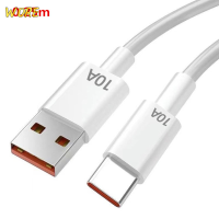 ?【Lowest price】WORE สายเคเบิล USB Type C 10A 120W สายชาร์จเร็วพิเศษสำหรับโทรศัพท์มือถือสาย USB C ชาร์จเร็ว