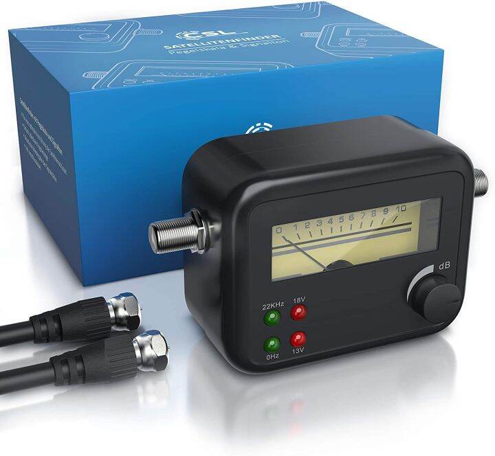 CSL satfinder satellite finder with level display pointer display