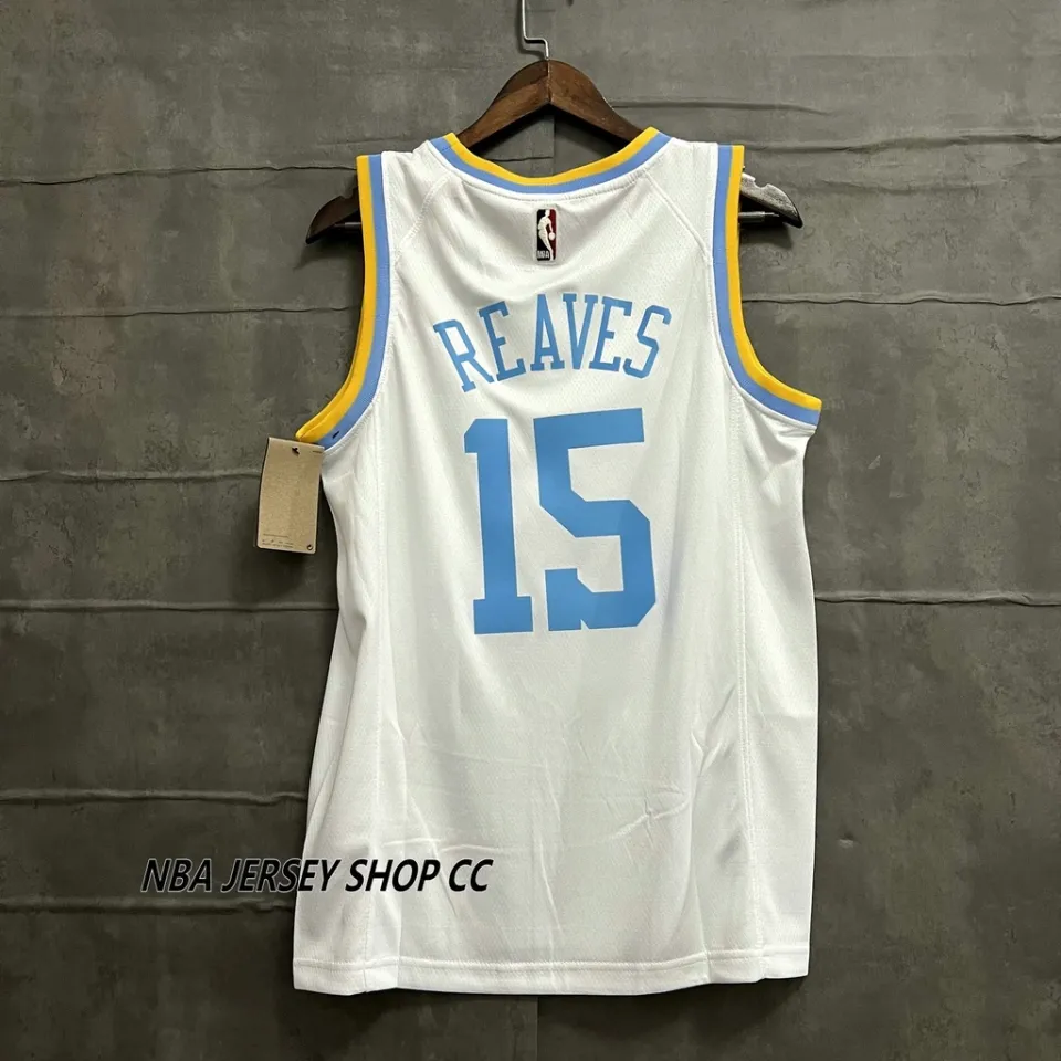 US$ 26.00 - 23-24 LAKERS REAVES #15 Black City Edition Top Quality