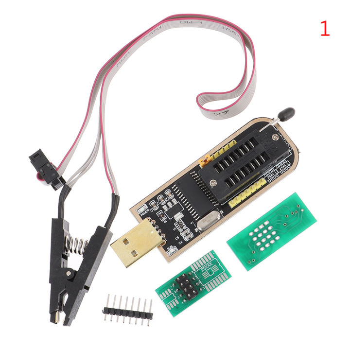 CH341A 24 25 Series EEPROM Flash BIOS USB Programmer Module + SOIC8 ...