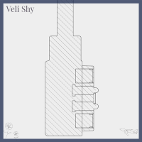 [Veli Shy] สมาร์ทวอท์ชสายชาร์จสำหรับแท่นชาร์จแม่เหล็กที่มี2Pin ปลั๊กแม่เหล็ก2.84MM